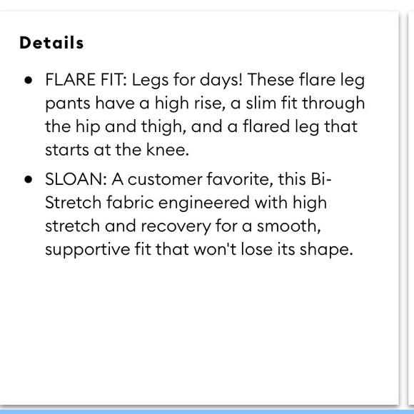 NWT! Banana Republic High-Rise Flare Sloan Pant - Picture 9 of 10